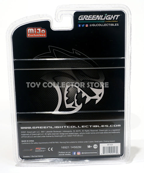 Greenlight Mijo Exclusive 2018 Dodge Charger SRT Hellcat White